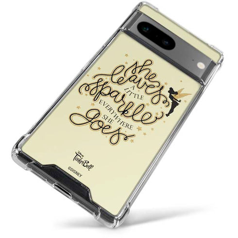 Disney Tinker Bell Leave A Little Sparkle Google Pixel 7a Clear Case